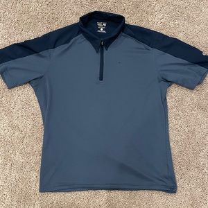 Mountain Hardwear Blue Polo